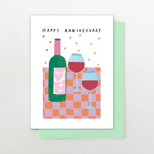 Happy Anniversary Wine