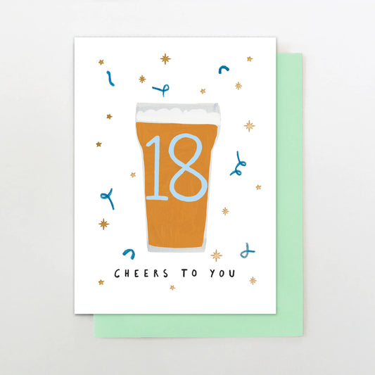 18 Pint Glass