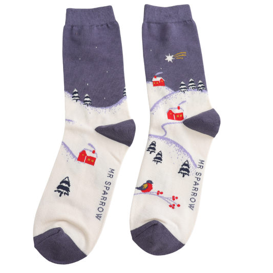 Mens Winter Night Socks