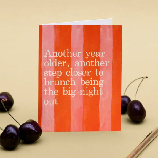 Brunch Big Night Out Pink And Orange Stripes