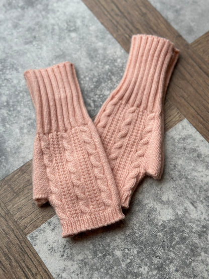 Knitted Fingerless Gloves