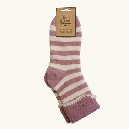 Stripe Cuff Socks