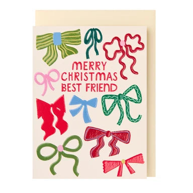 Merry Christmas Best Friend Card