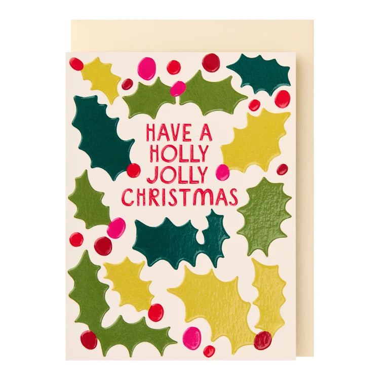 Holly Jolly Christmas Card