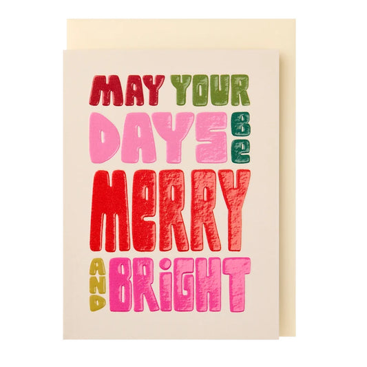 Merry and Bright Card