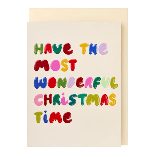 Have the Most WonderfulChristmas Card