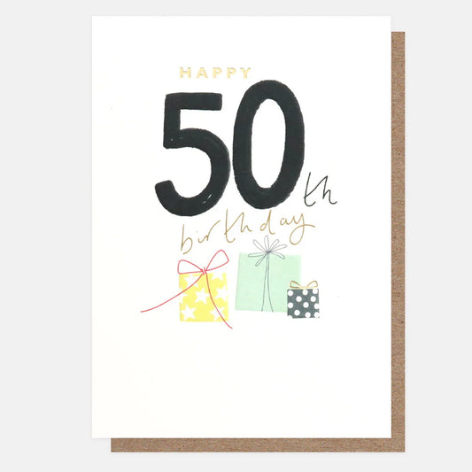 Happy 50th Birthday - Presents