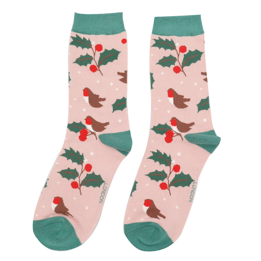 Winter Hedgerow Socks