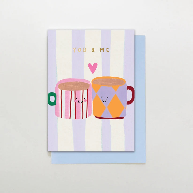 You & Me Mugs Card