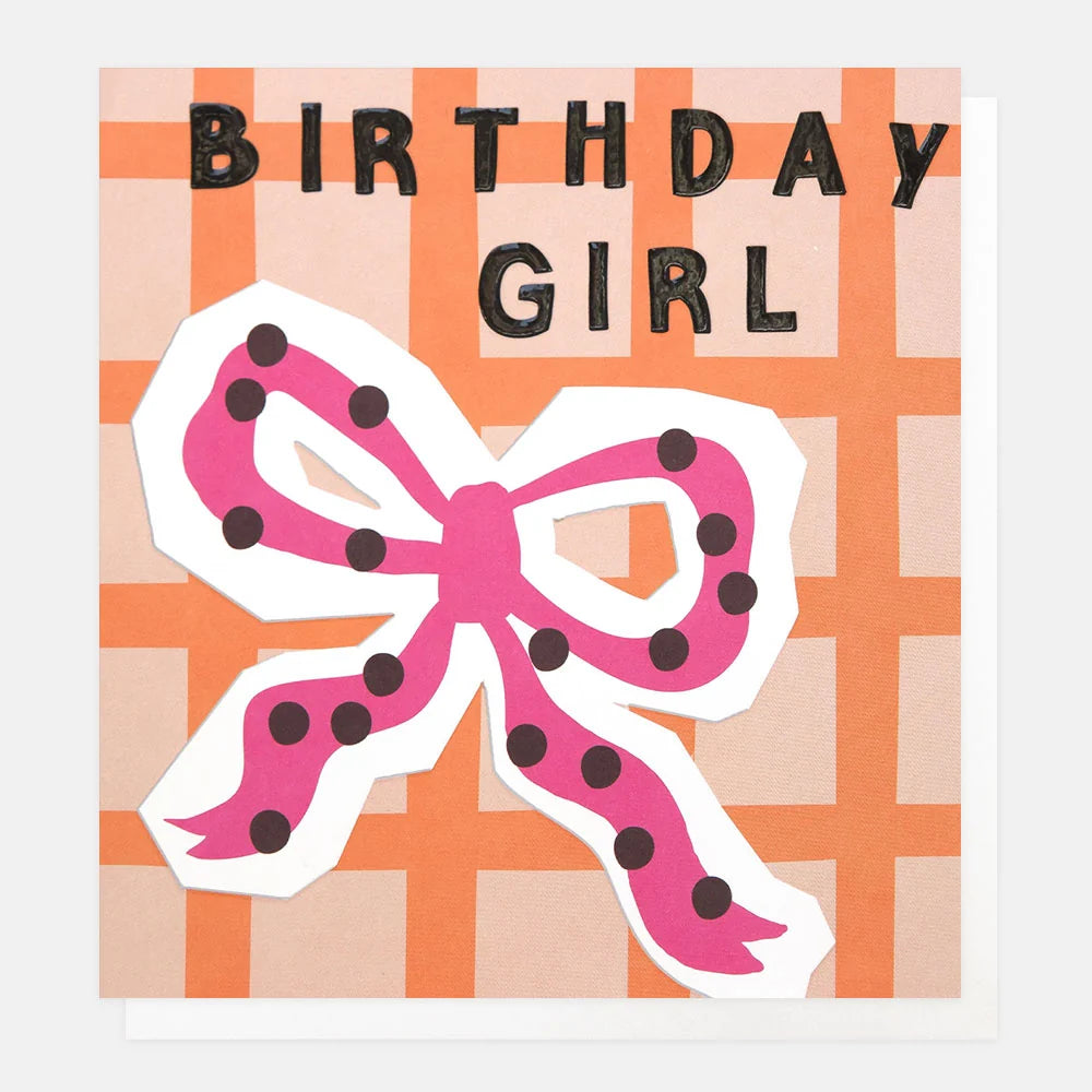 Birthday Girl Dotty Bow