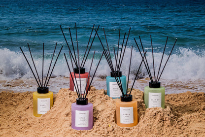 Spun Sugar - Scented Reed Diffuser 130ml - Purple Glass