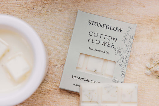 Cotton Flower Botanical Wax Melt Bar