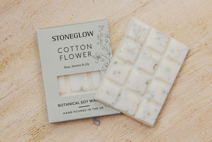 Cotton Flower Botanical Wax Melt Bar