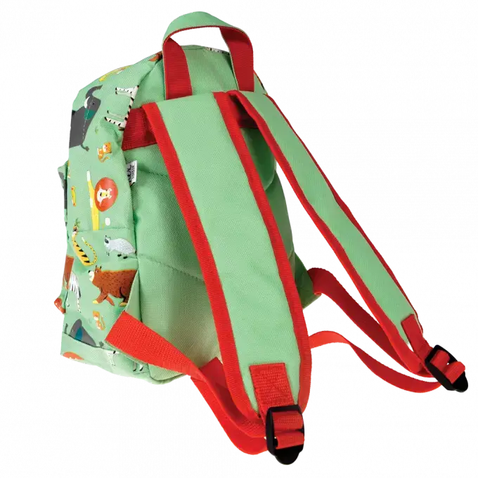 Green Animal Park Mini Backpack