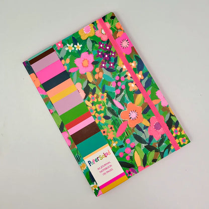 A5 Journal Notebook - Bright Flowers