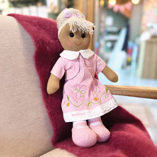 Beatrice Butterfly Dress Rag Doll
