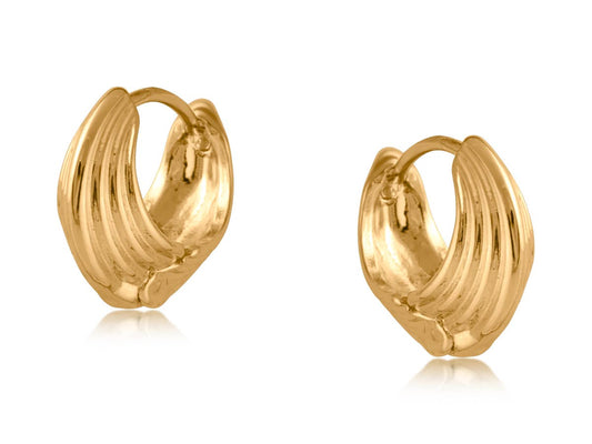 ATHENA SMALL HUGGIE EARRINGS