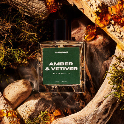 Amber & Vetiver Shower & Fragrance Duo