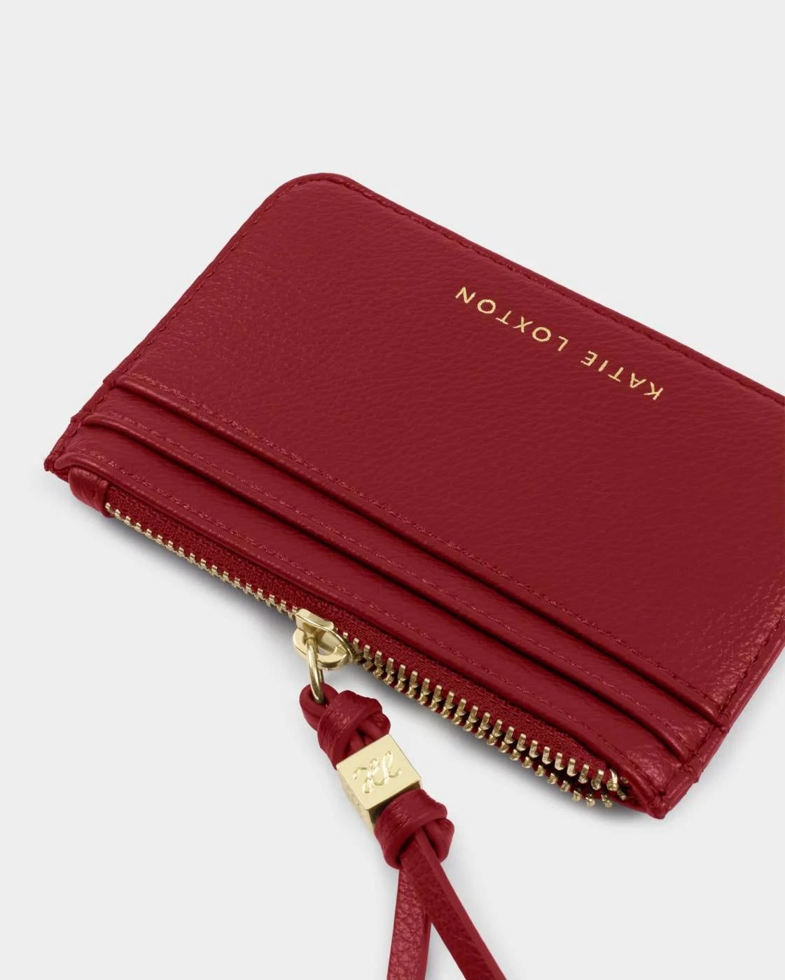 Lottie Coin & Card Holder - Crimson
