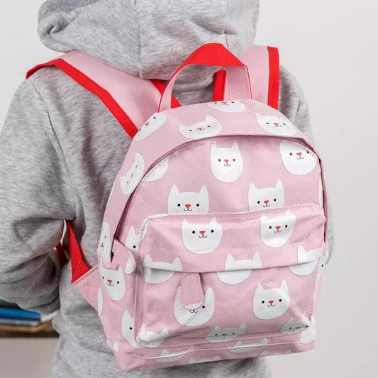 Pink Cat Mini Backpack