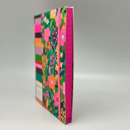 A5 Journal Notebook - Bright Flowers