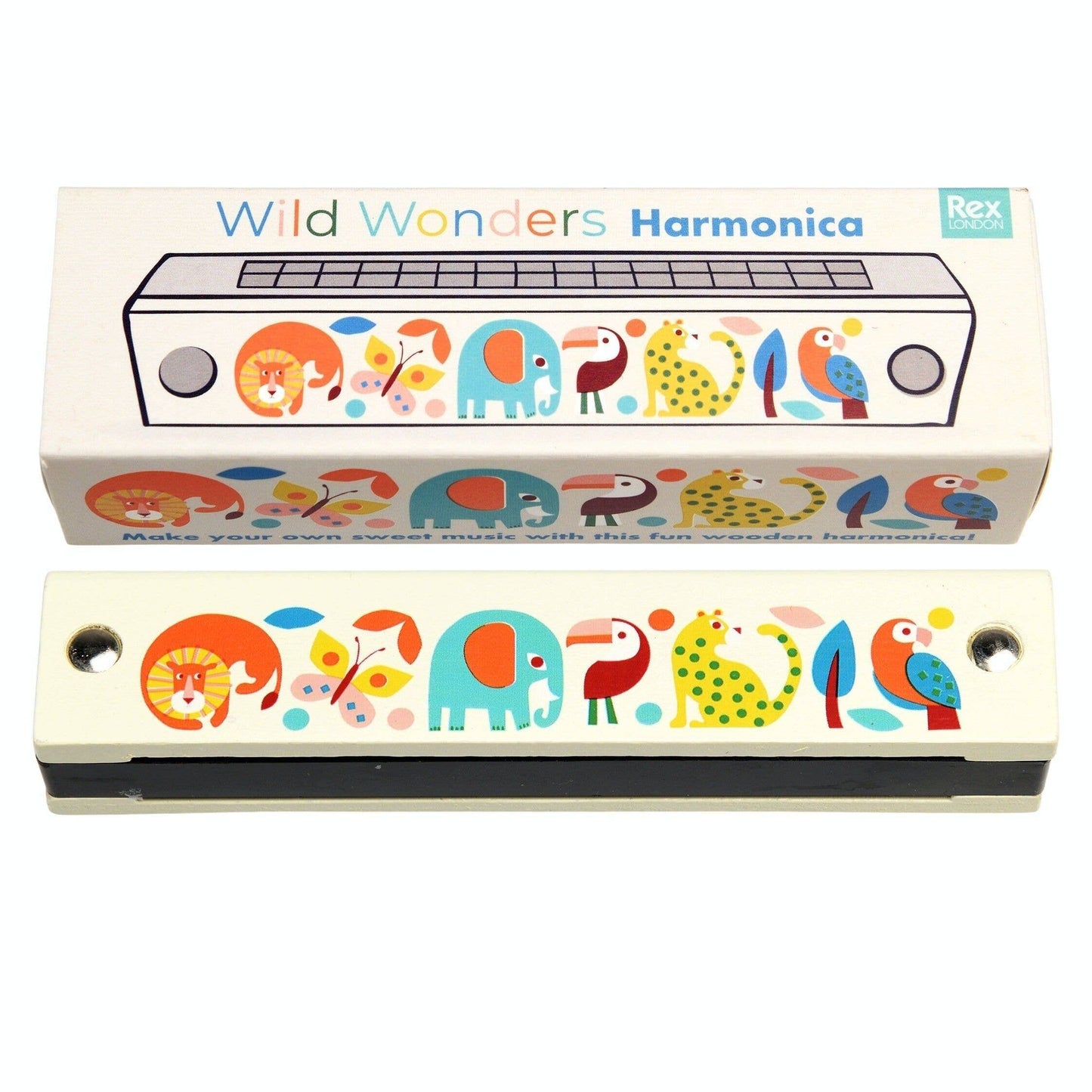Wooden Harmonica - Wild Wonders