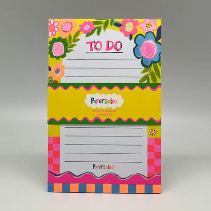 To-Do-List Desk Planner - Flowers