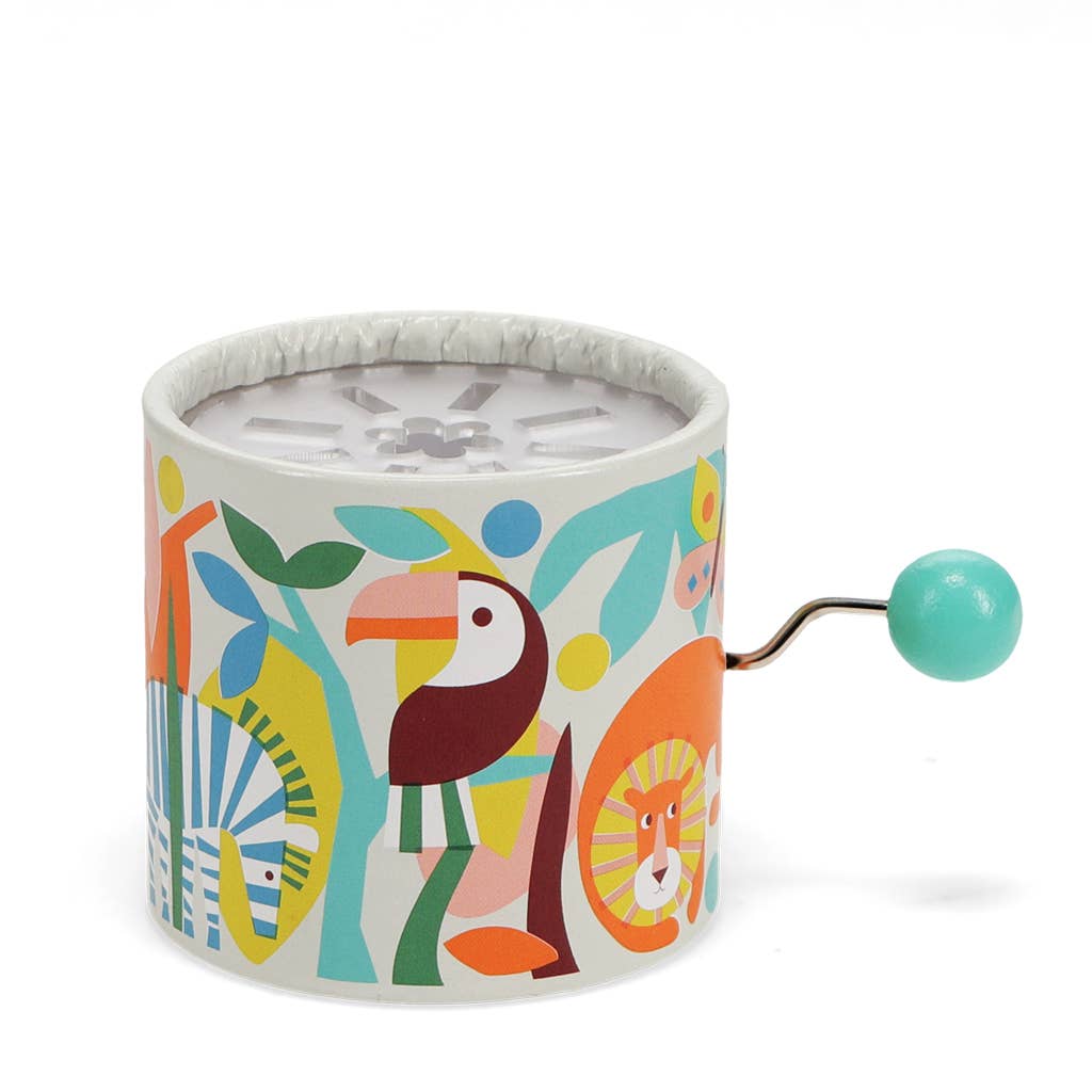 Winding music box - Wild Wonders