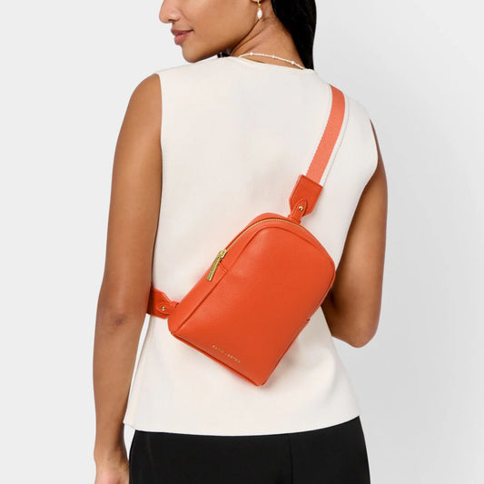 Sling Bag in Deep Orange