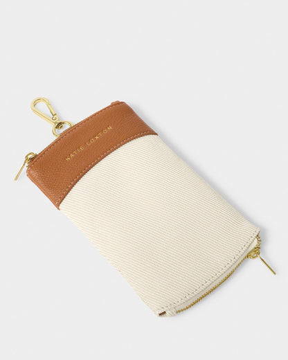 Canvas Clip-On Sunglasses Case