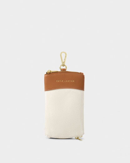 Canvas Clip-On Sunglasses Case