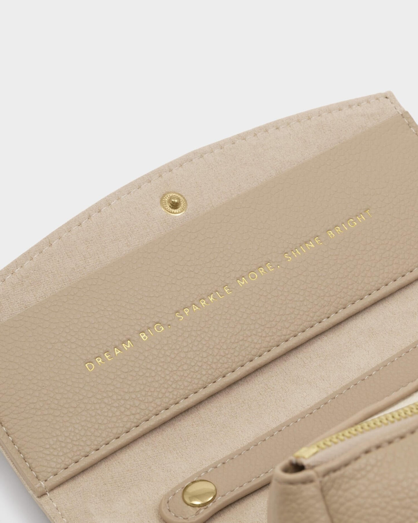 Travel Jewellery & Accessories Organiser 'Dream Big' - Taupe