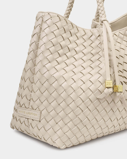 Nova Hand Woven Small Shoulder Tote