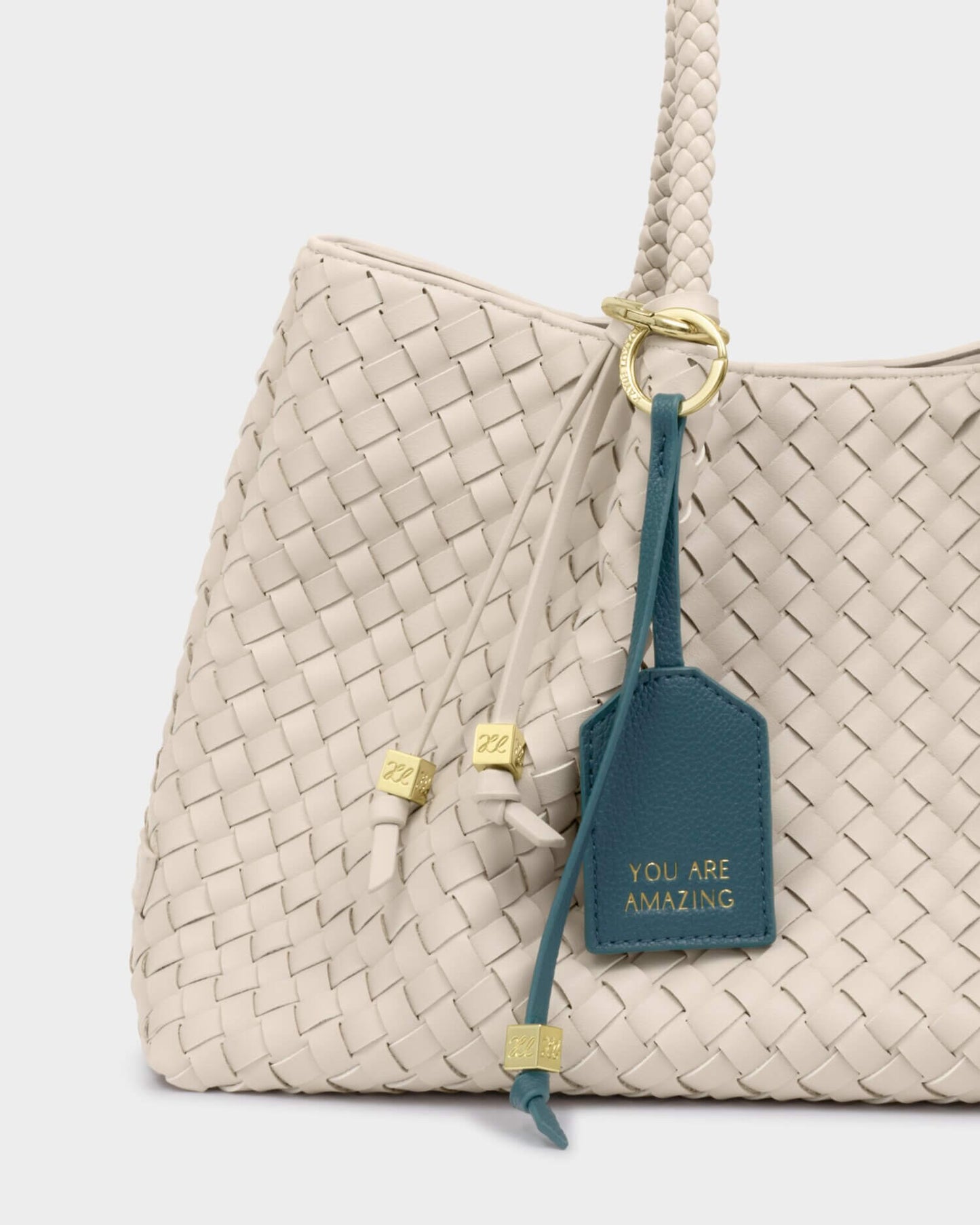 Nova Hand Woven Small Shoulder Tote