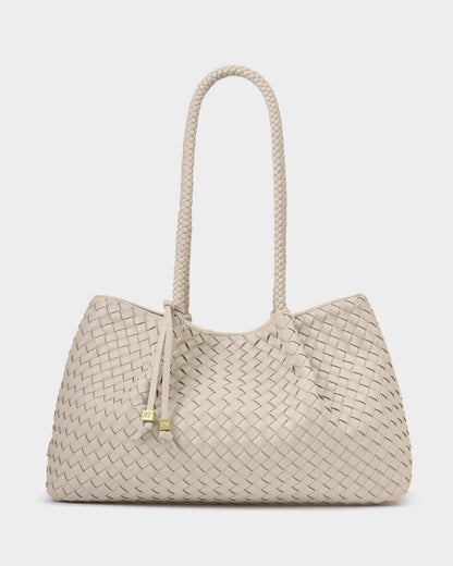 Nova Hand Woven Small Shoulder Tote