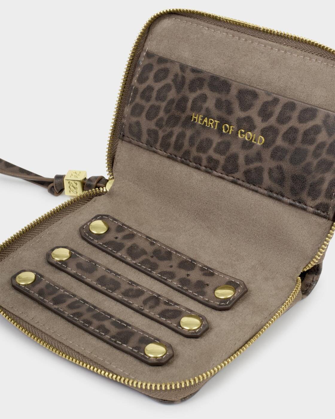 Slim Jewellery Case - Leopard