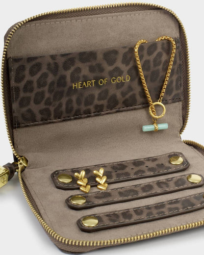 Slim Jewellery Case - Leopard