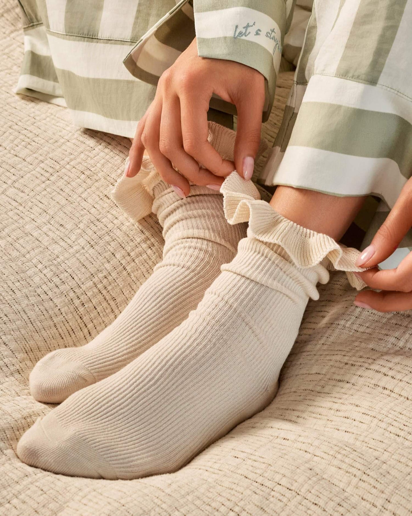 Gift Boxed Socks - Light Taupe