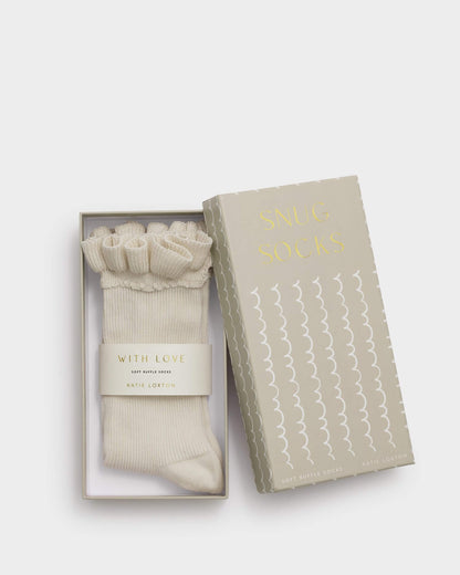 Gift Boxed Socks - Light Taupe