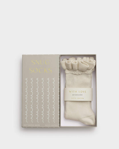 Gift Boxed Socks - Light Taupe