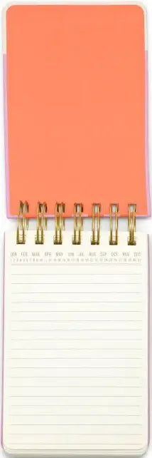 Twin Wire Notepad - Straight Lines
