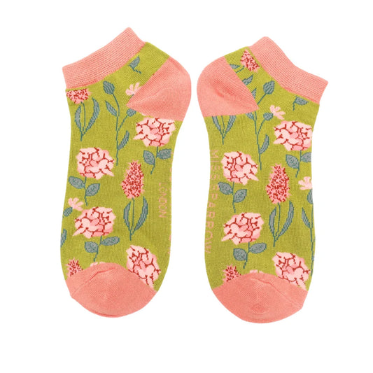 Botany Trainer Socks - Olive